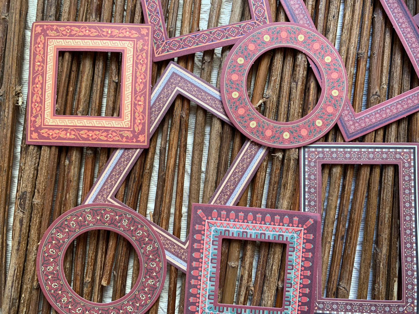 Designed Frame Set - Red