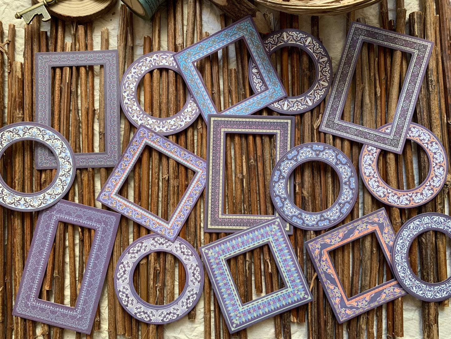 Designed Frame Set - Blue