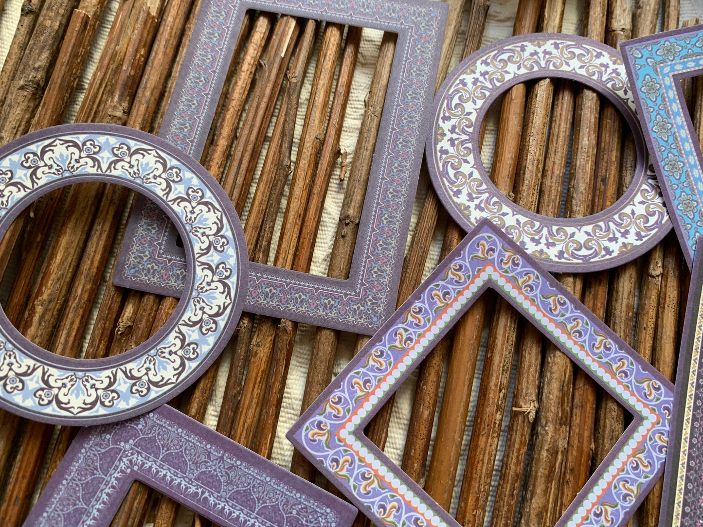 Designed Frame Set - Blue