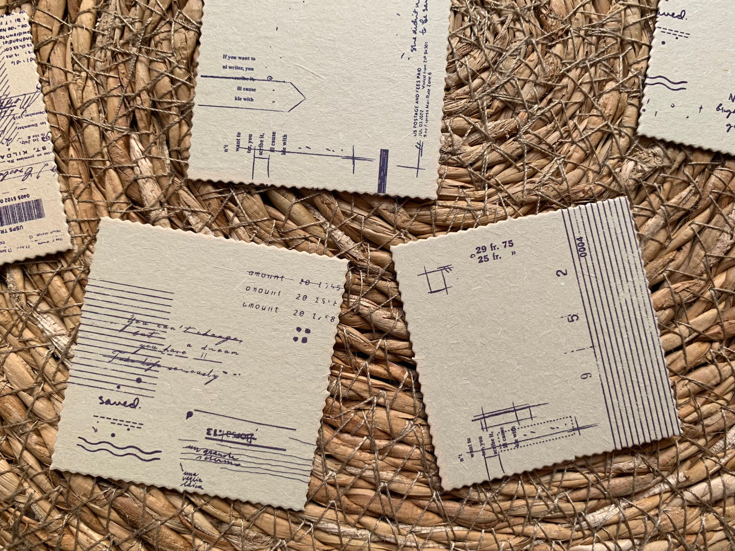 Aesthetic Tag Set - Purple