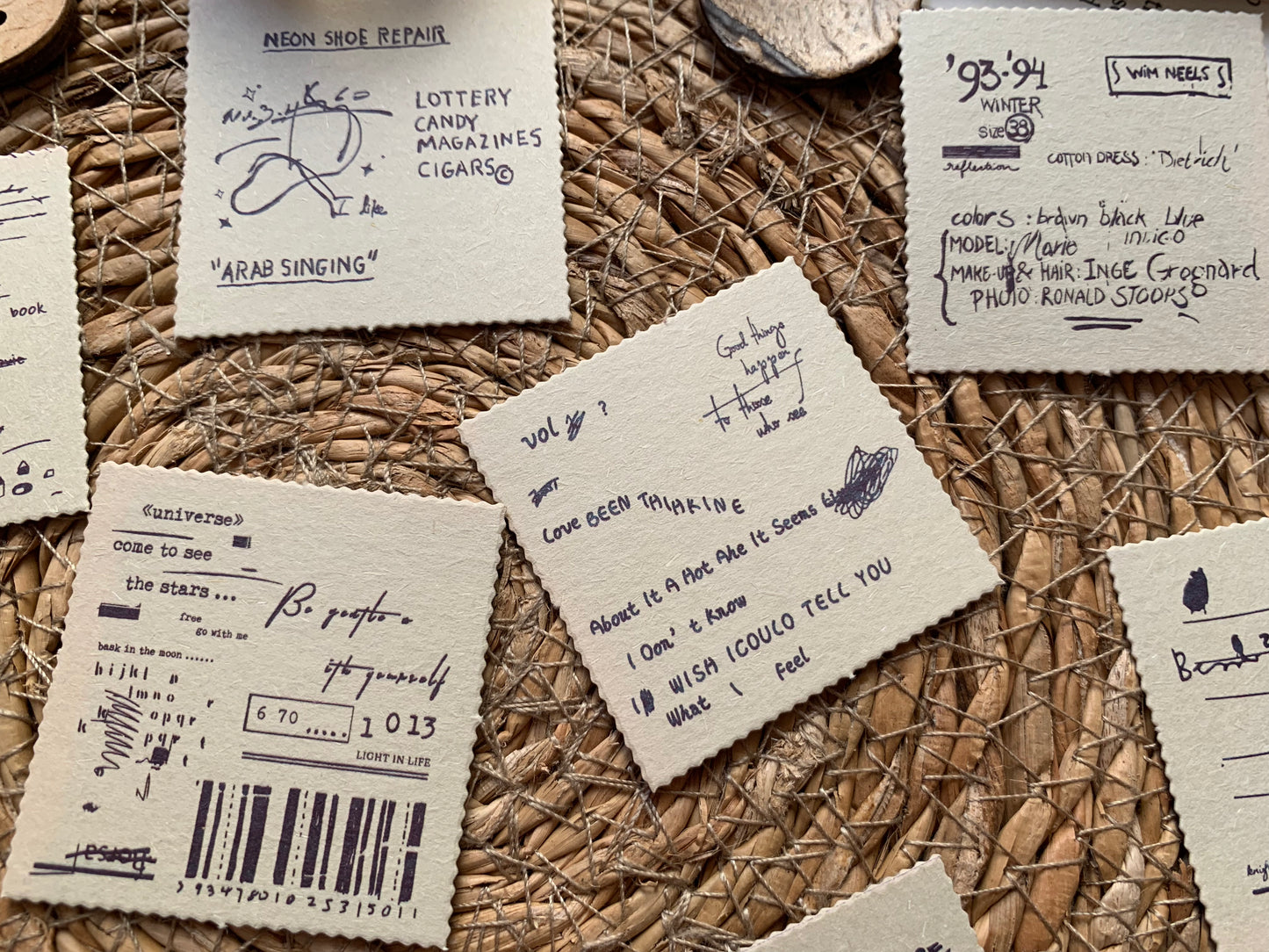 Aesthetic Tag Set - Dark Purple