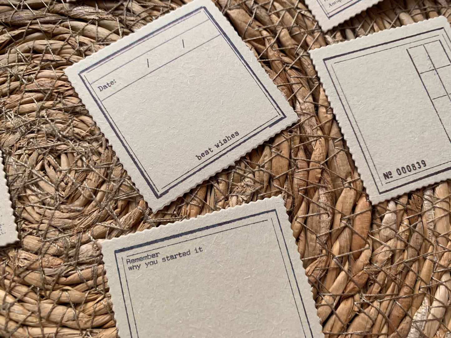 Aesthetic Tag Set - Date