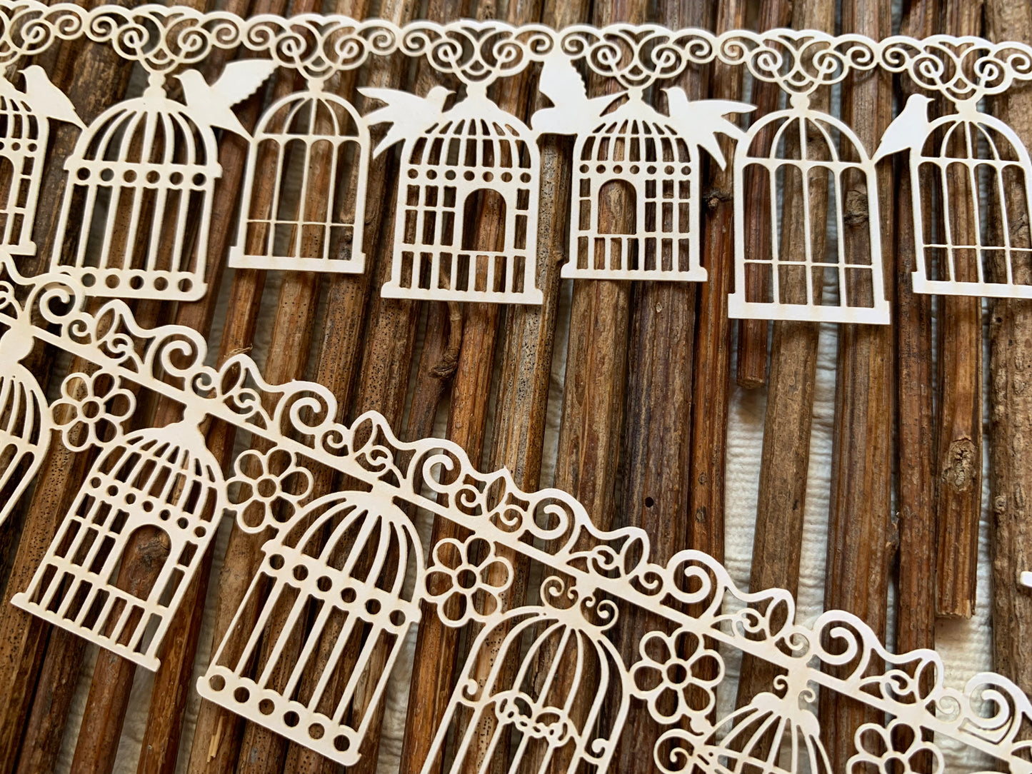 Lace Paper Doilies - Cage