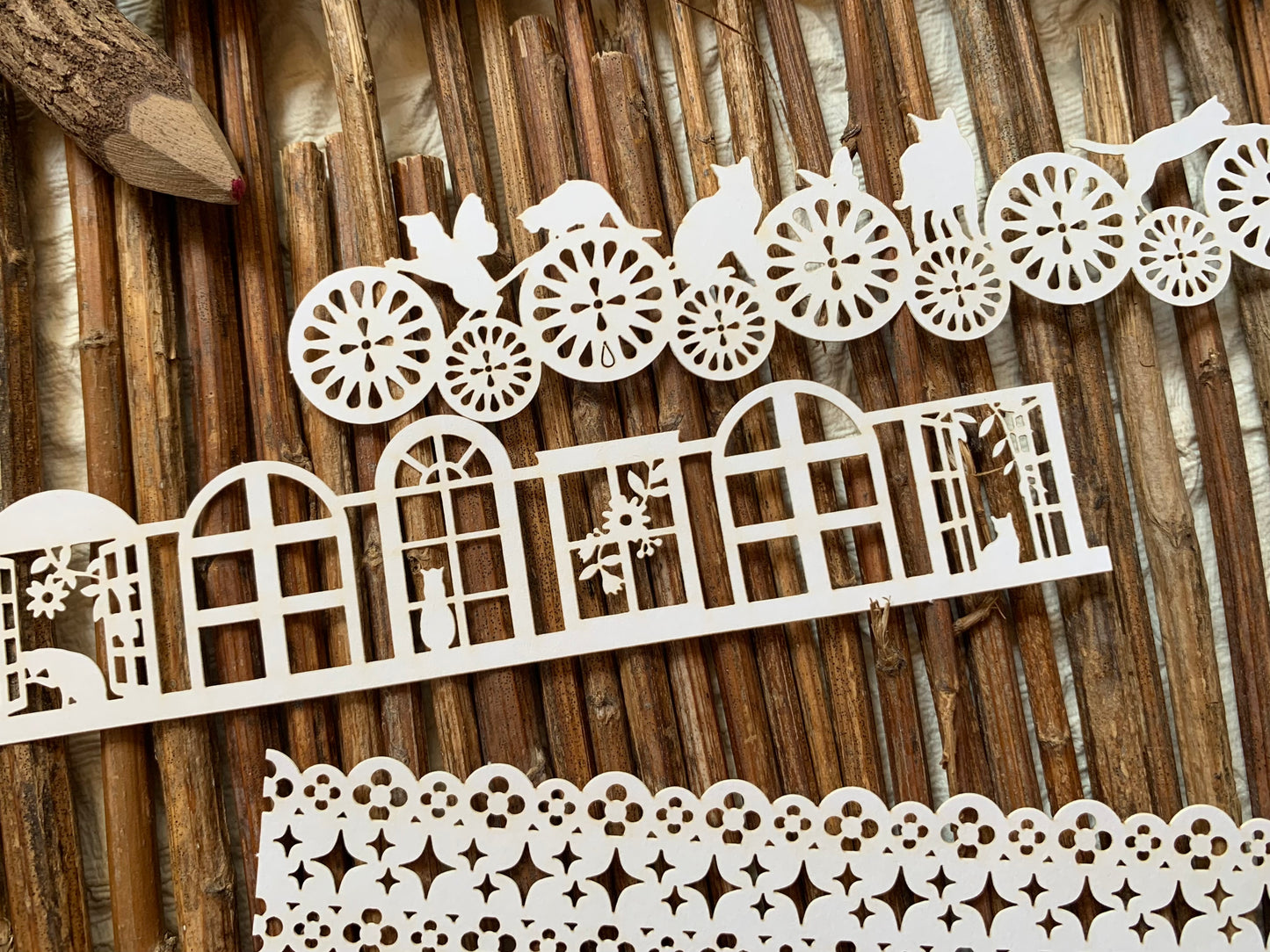Lace Paper Doilies - Cats