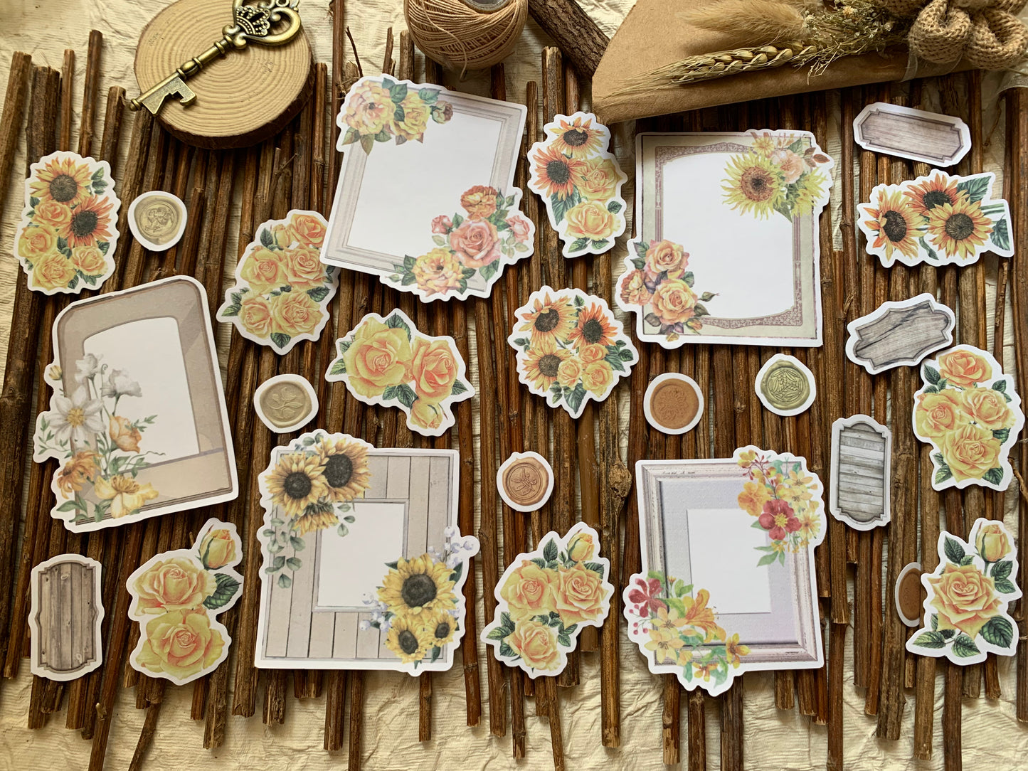 Garden Sticker Set - Yellow