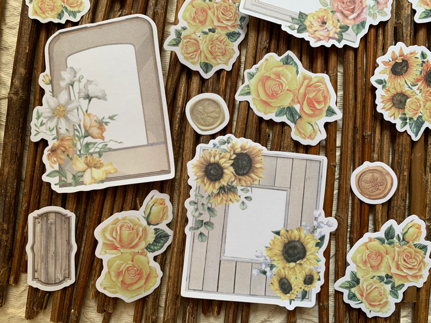 Garden Sticker Set - Yellow