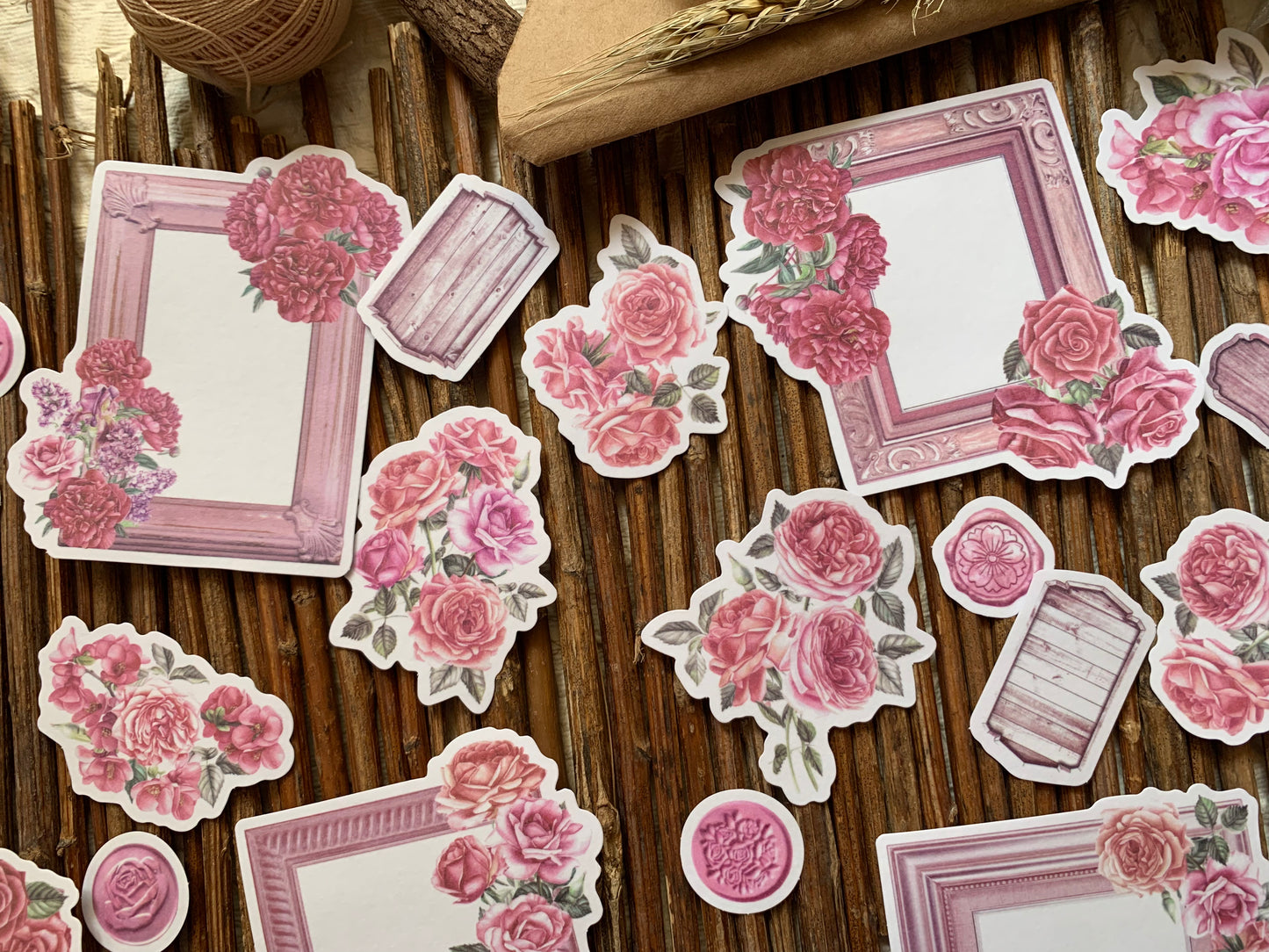 Garden Sticker Set - Red