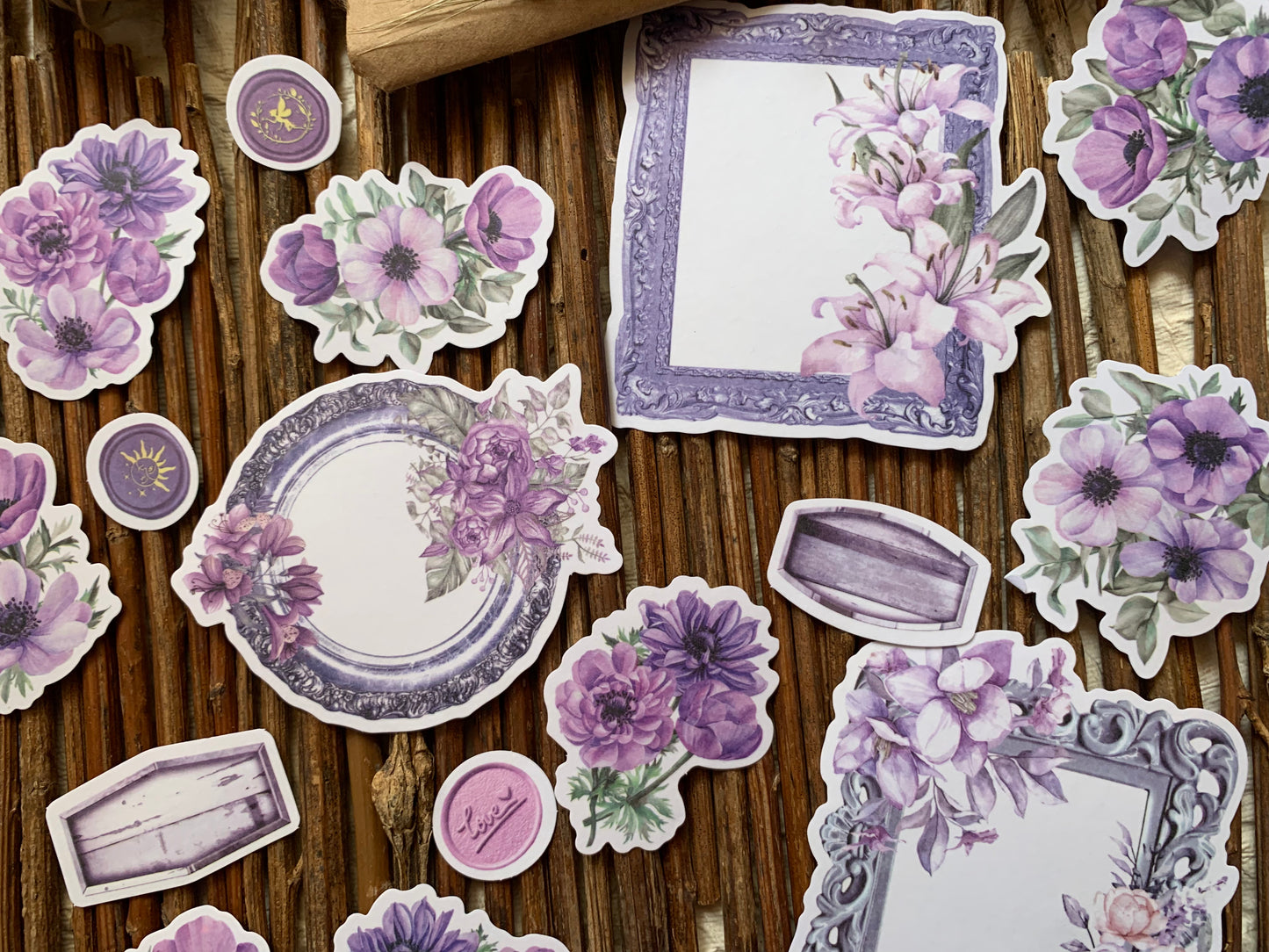 Garden Sticker Set - Purple