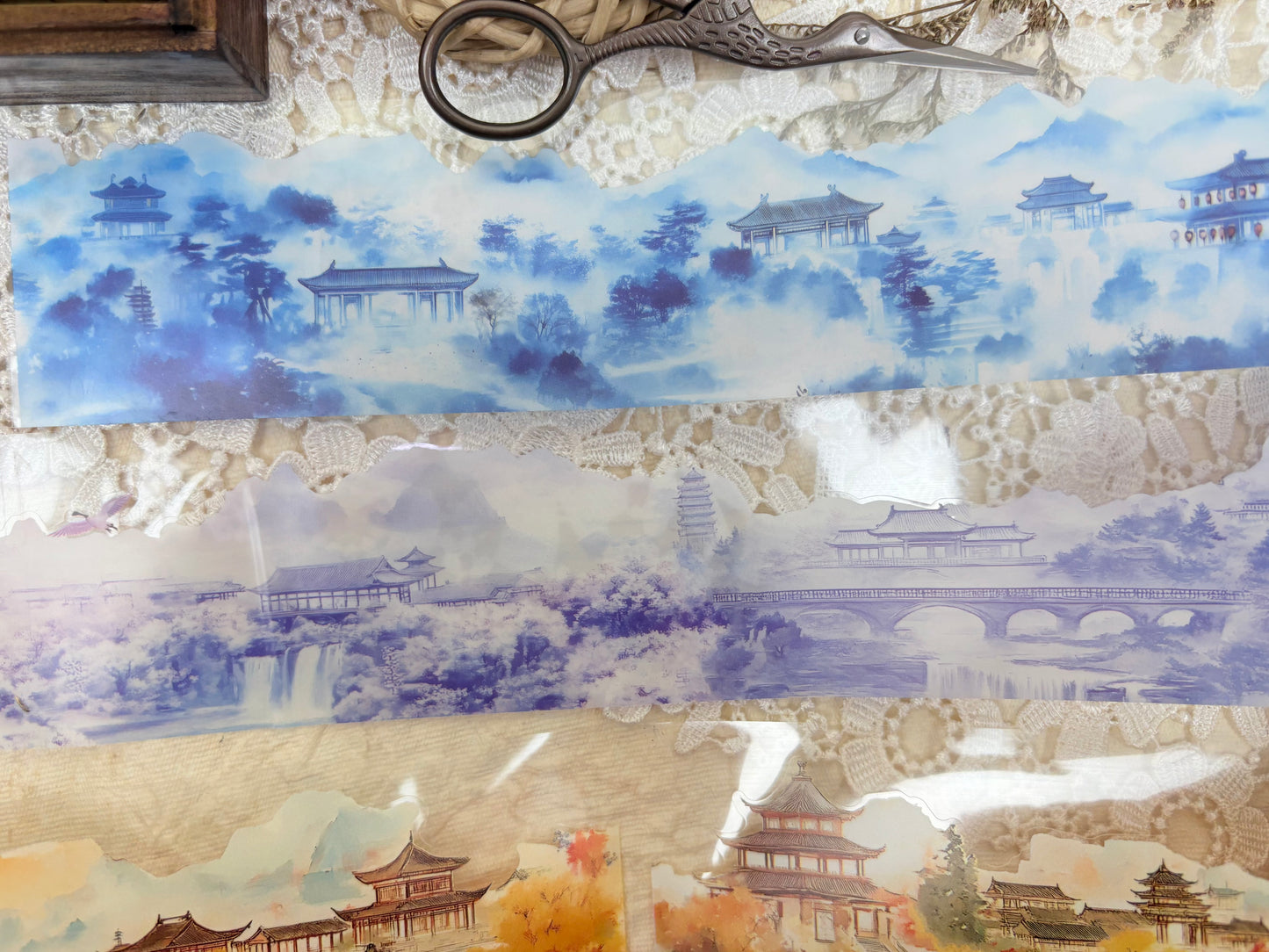 Landscape Sticker Washi Tape Set - 1