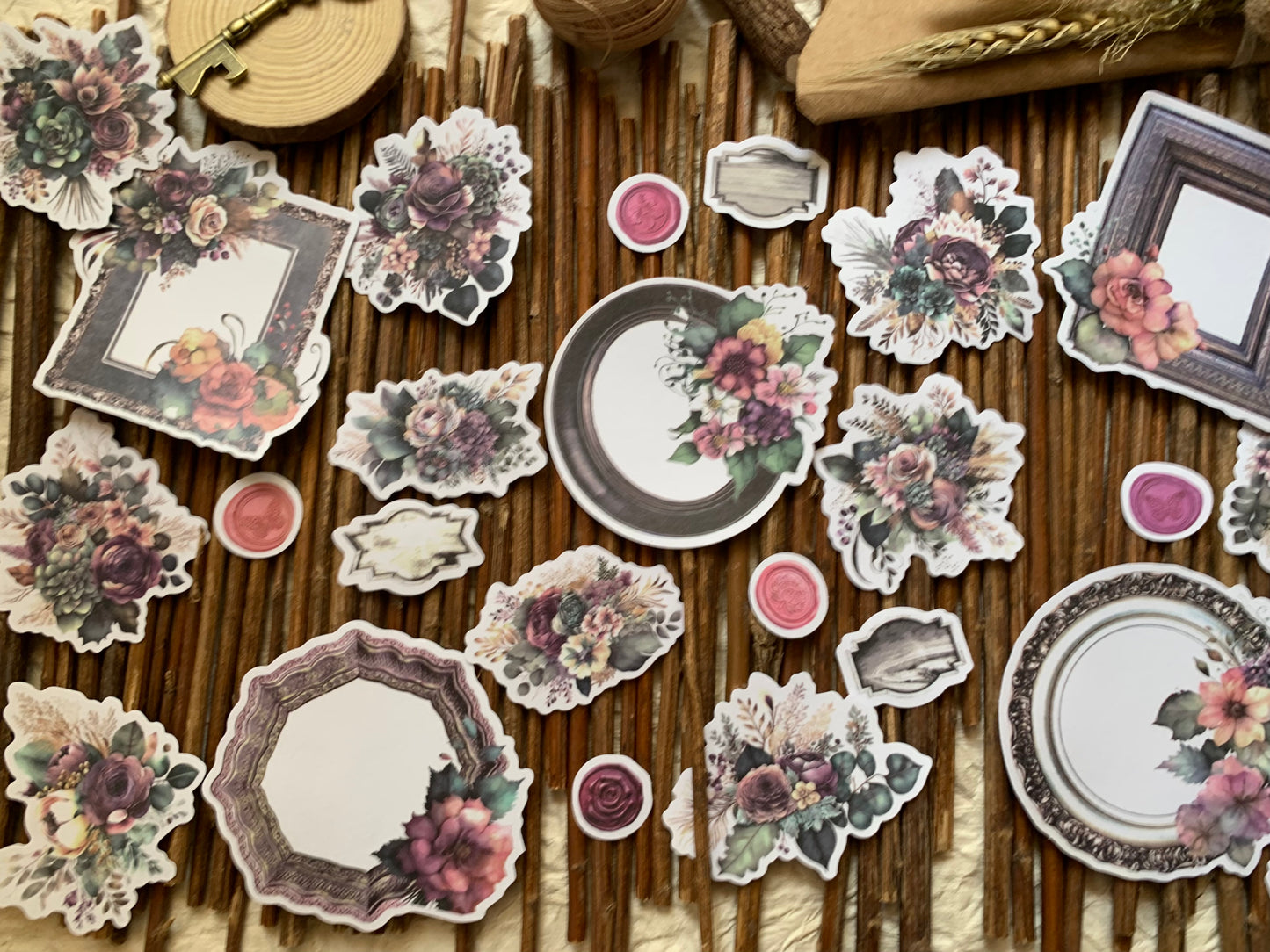 Garden Sticker Set - Black