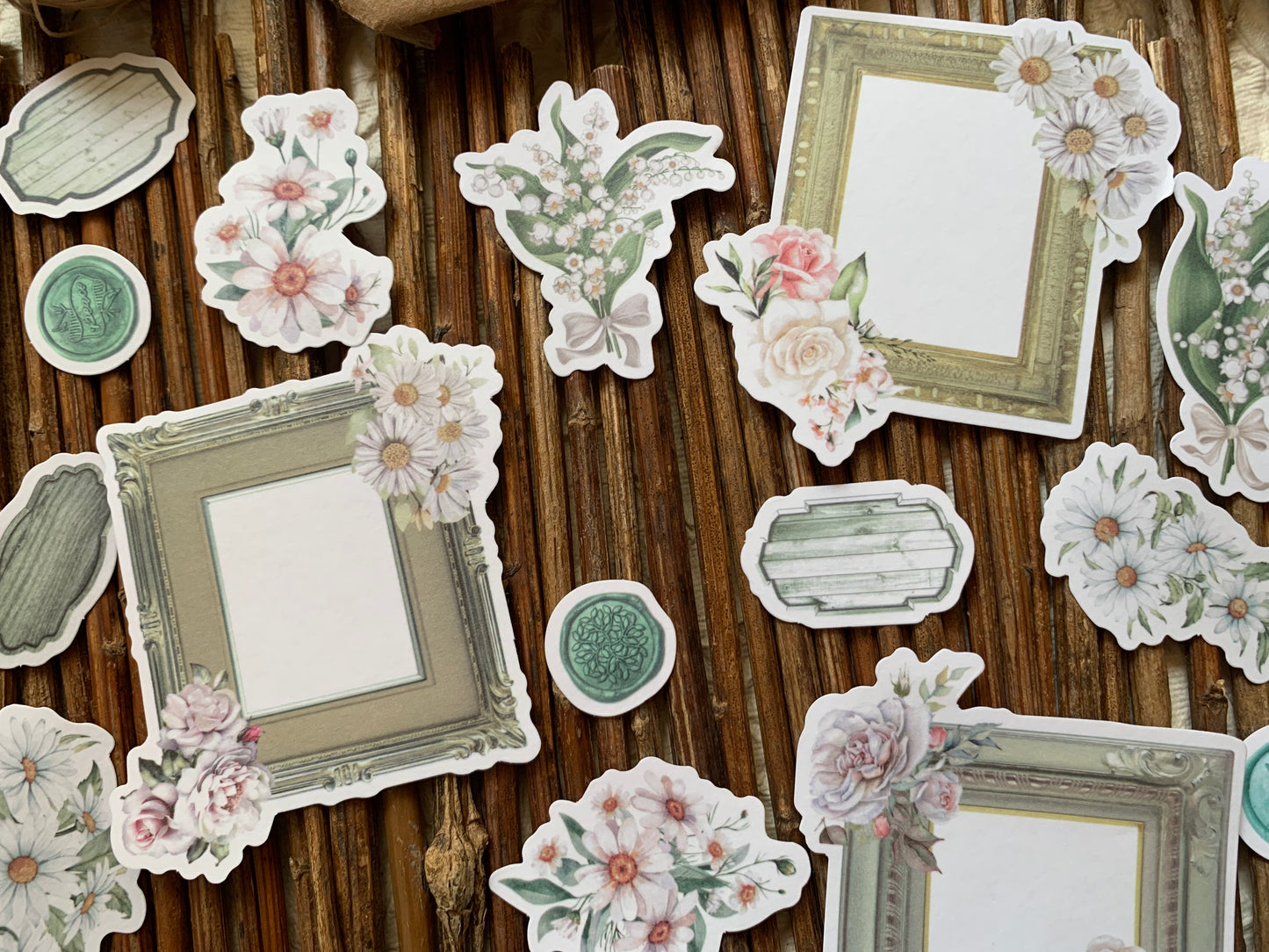Garden Sticker Set - Green