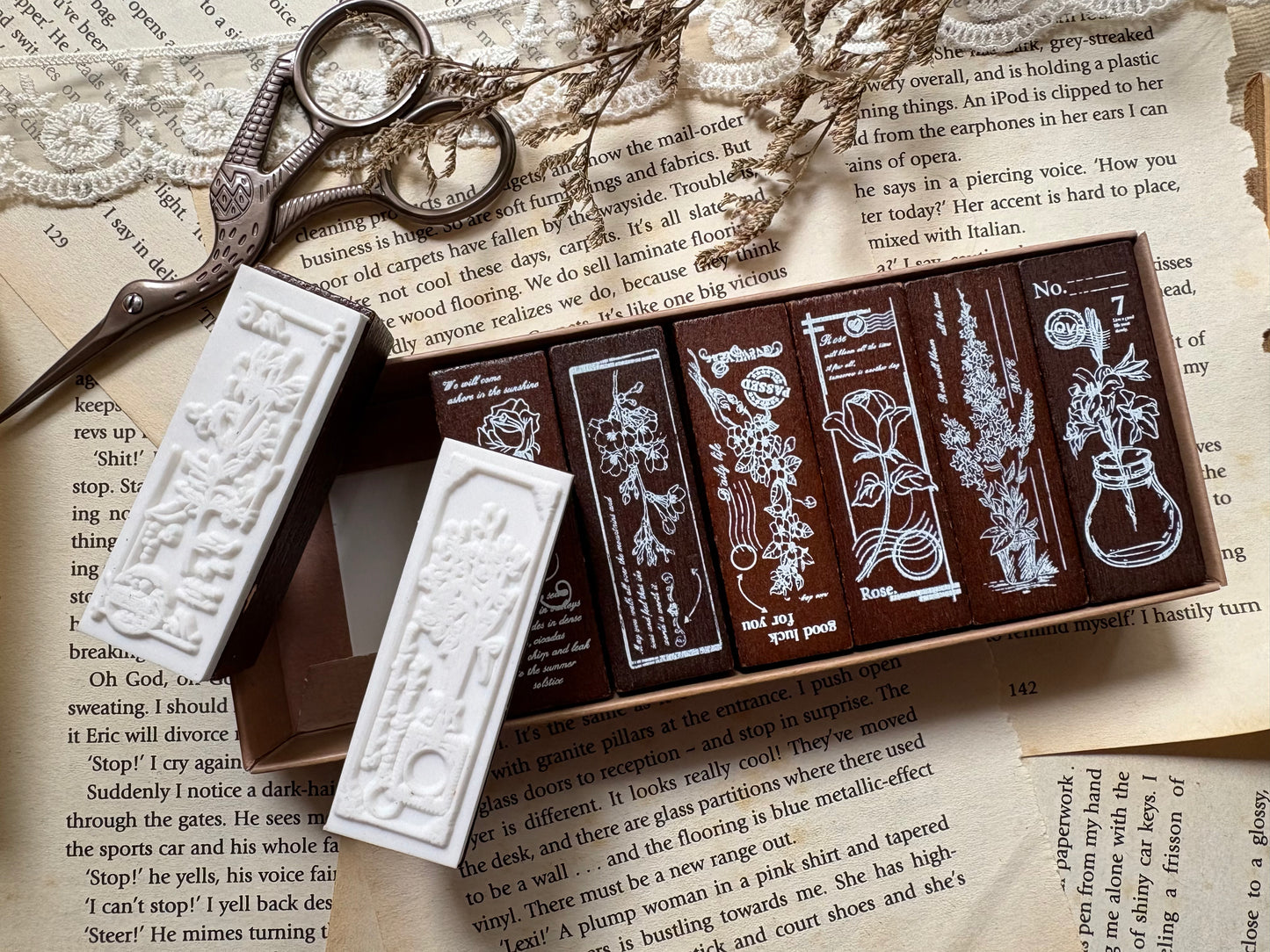 Floral Stamp Set 1