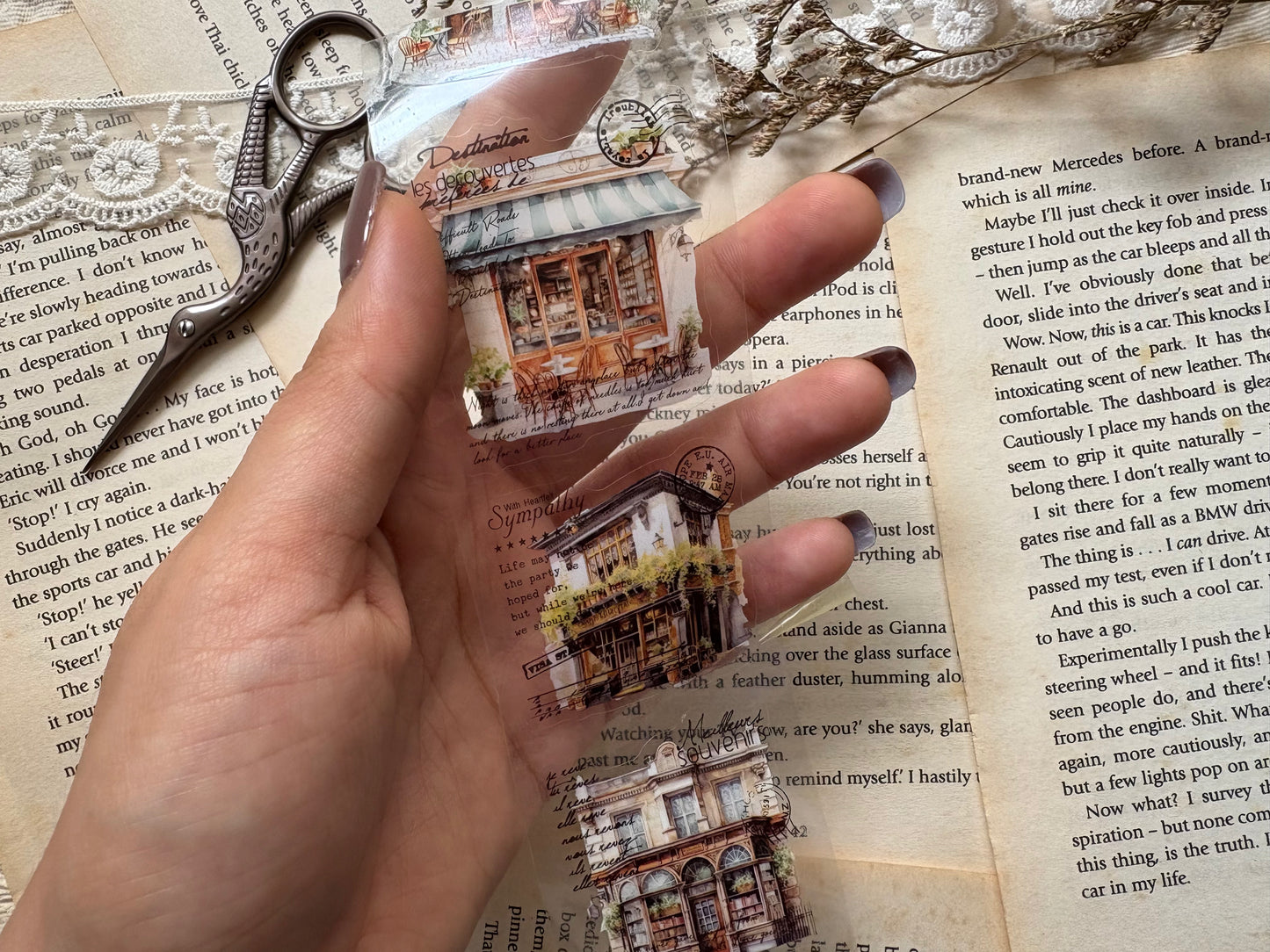 Travel Sticker Washi Tape Set