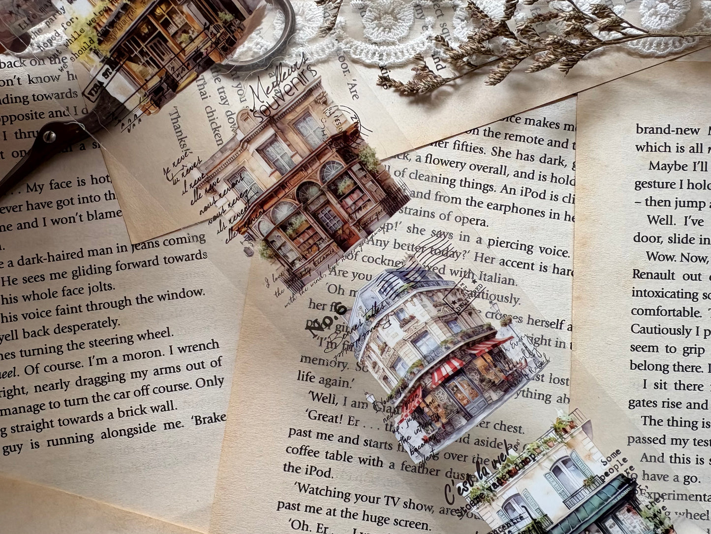 Travel Sticker Washi Tape Set