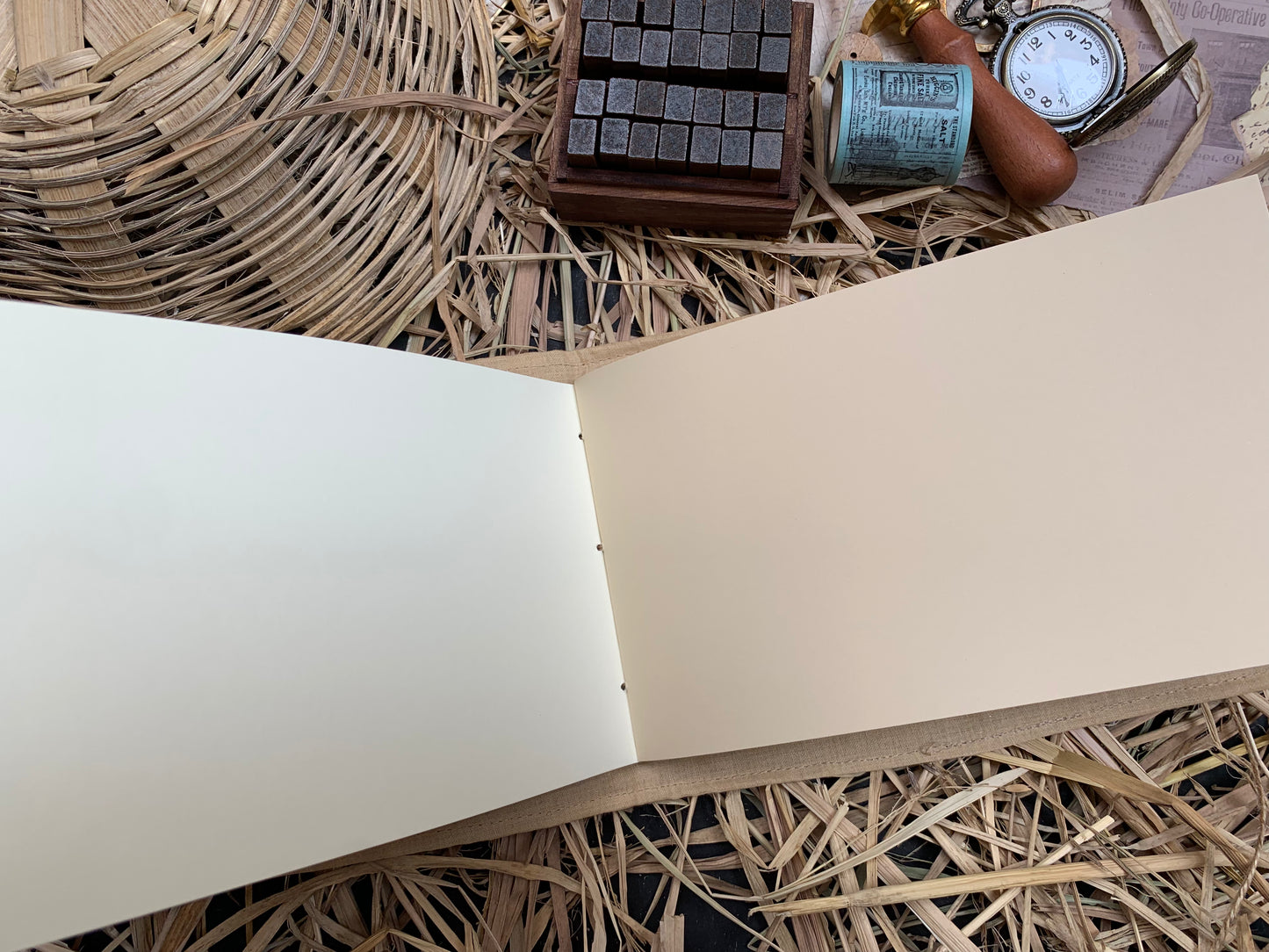 Horizontal Vintage Journal