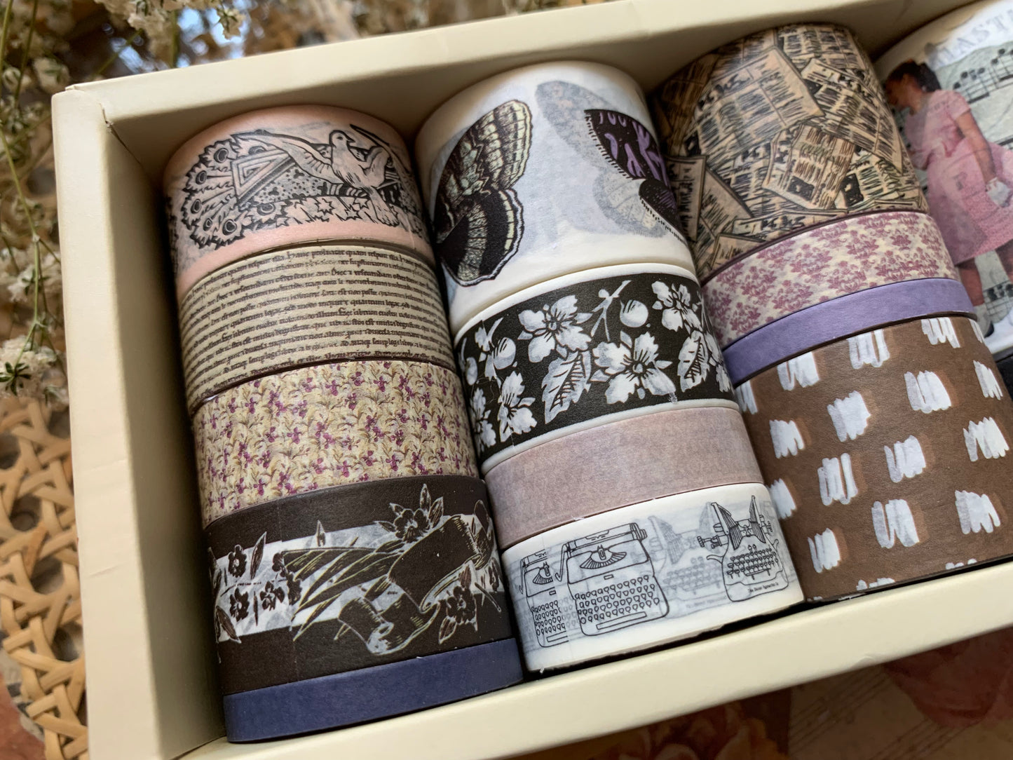 Vintage 2 Washi Tape Box
