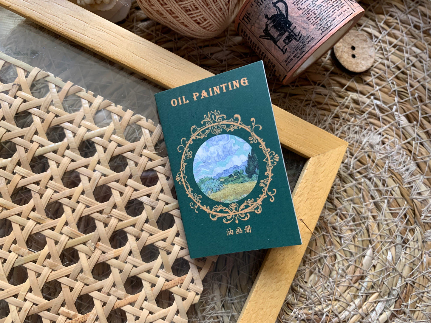 Oil Painting - Mini Vellum Booklet