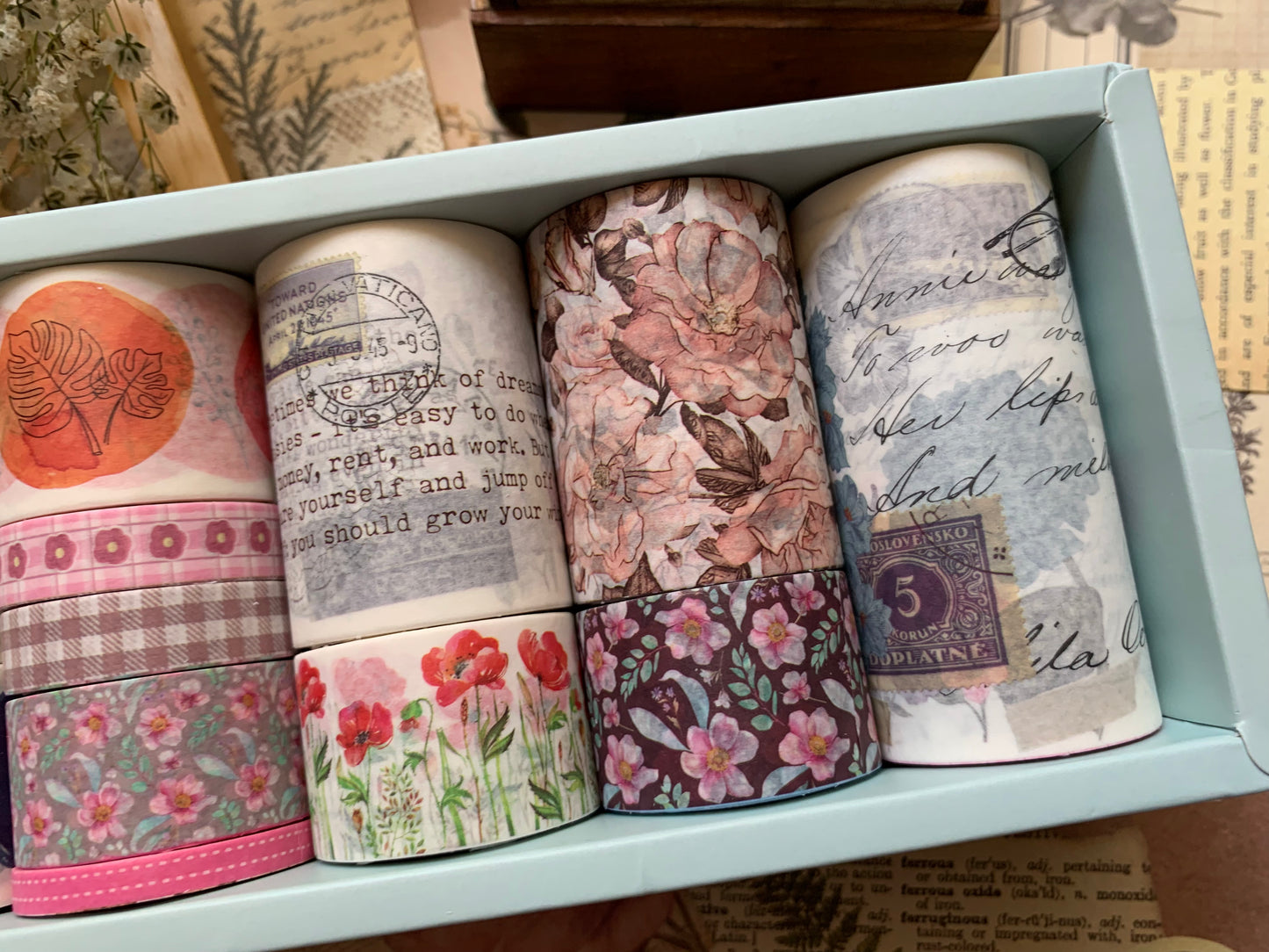 Floral 2 Washi Tape Box