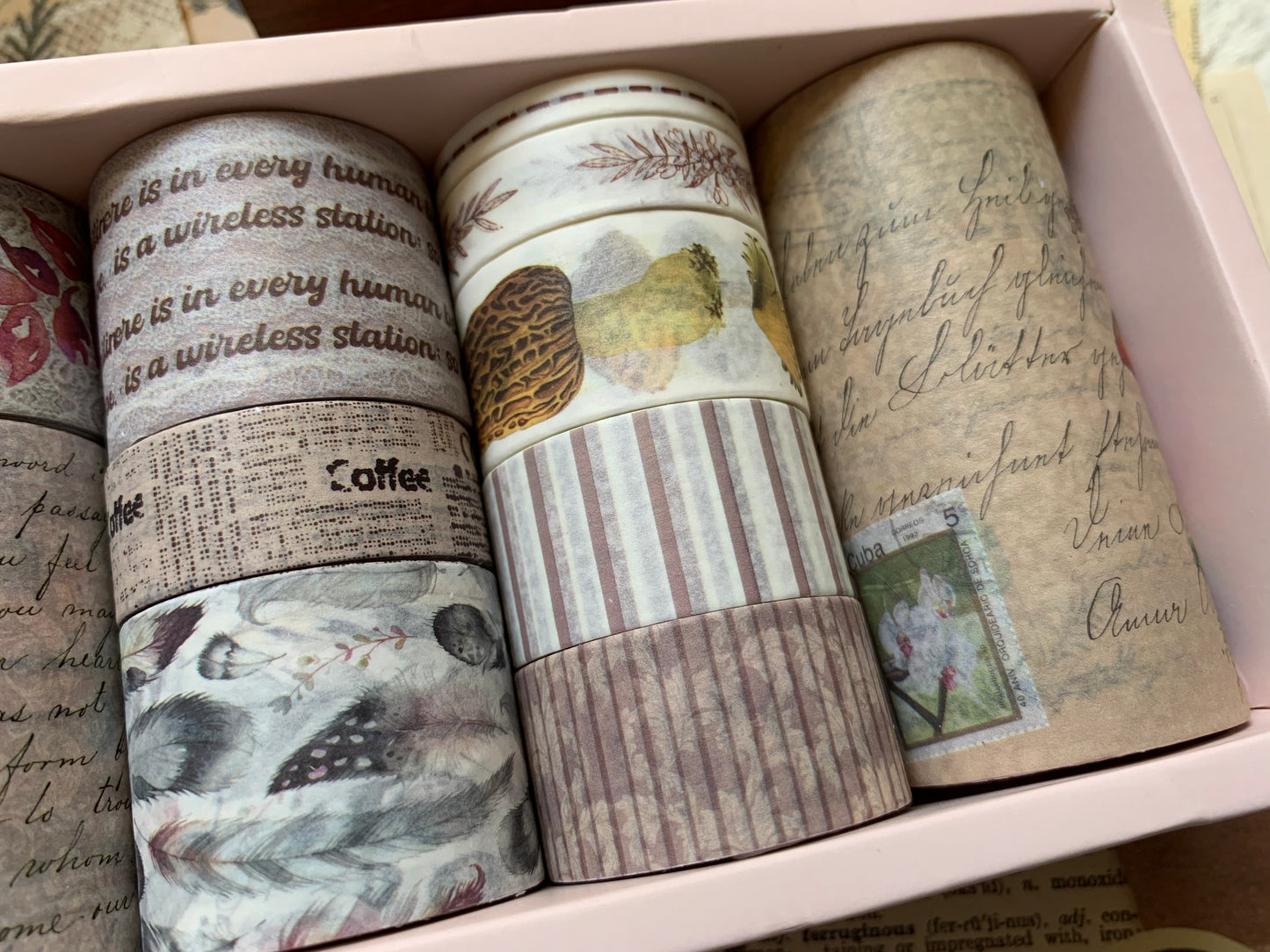Vintage 1 Washi Tape Box