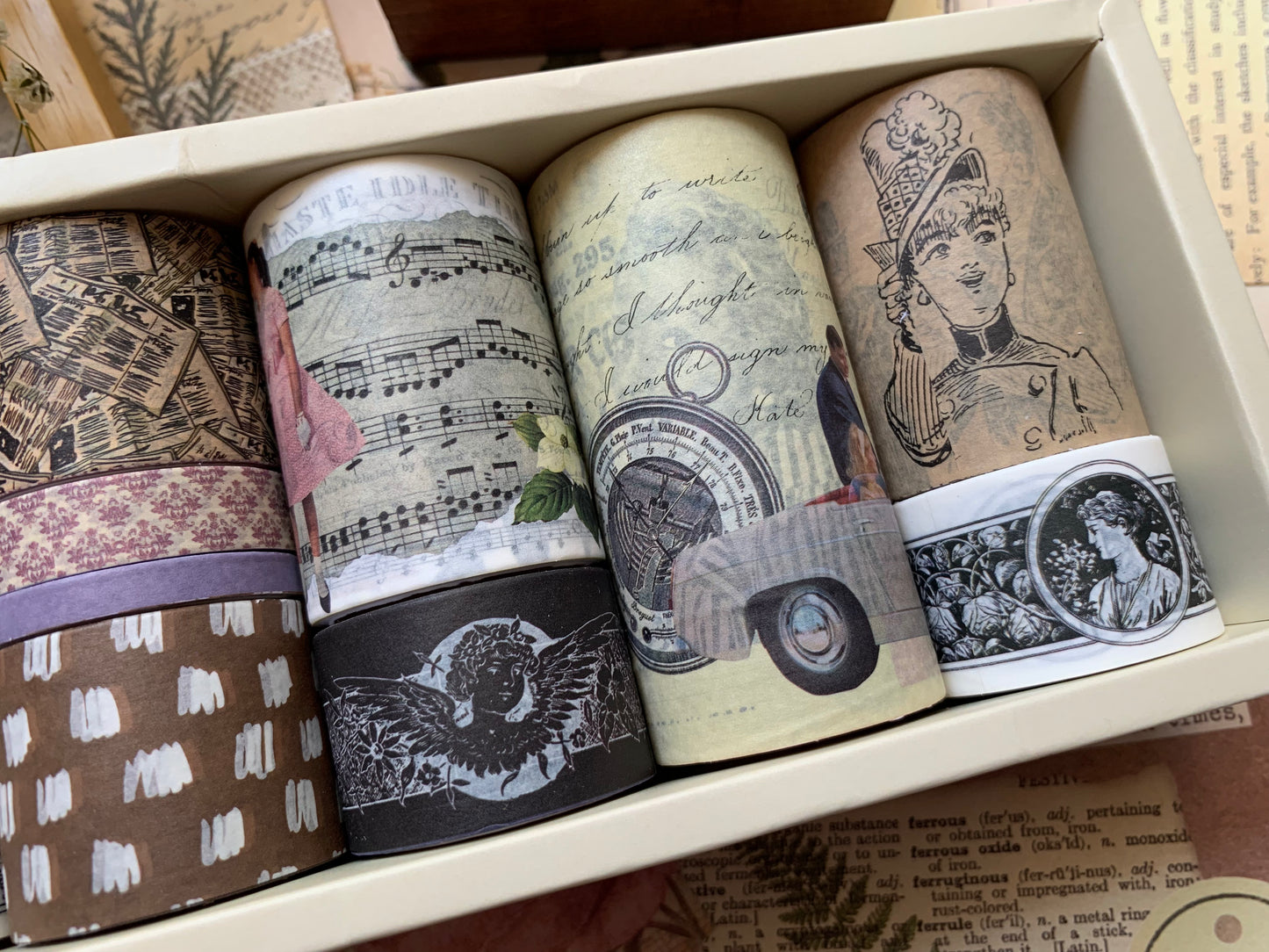 Vintage 2 Washi Tape Box