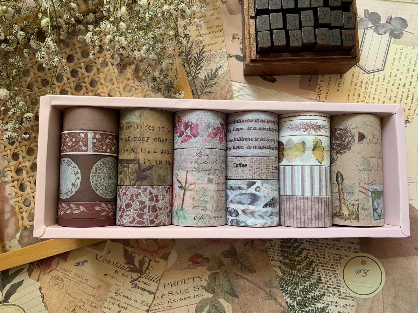 Vintage 1 Washi Tape Box