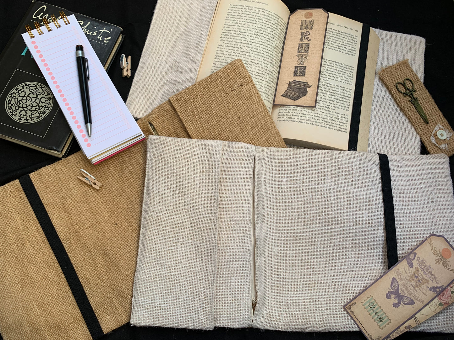 Vintage Book Sleeve