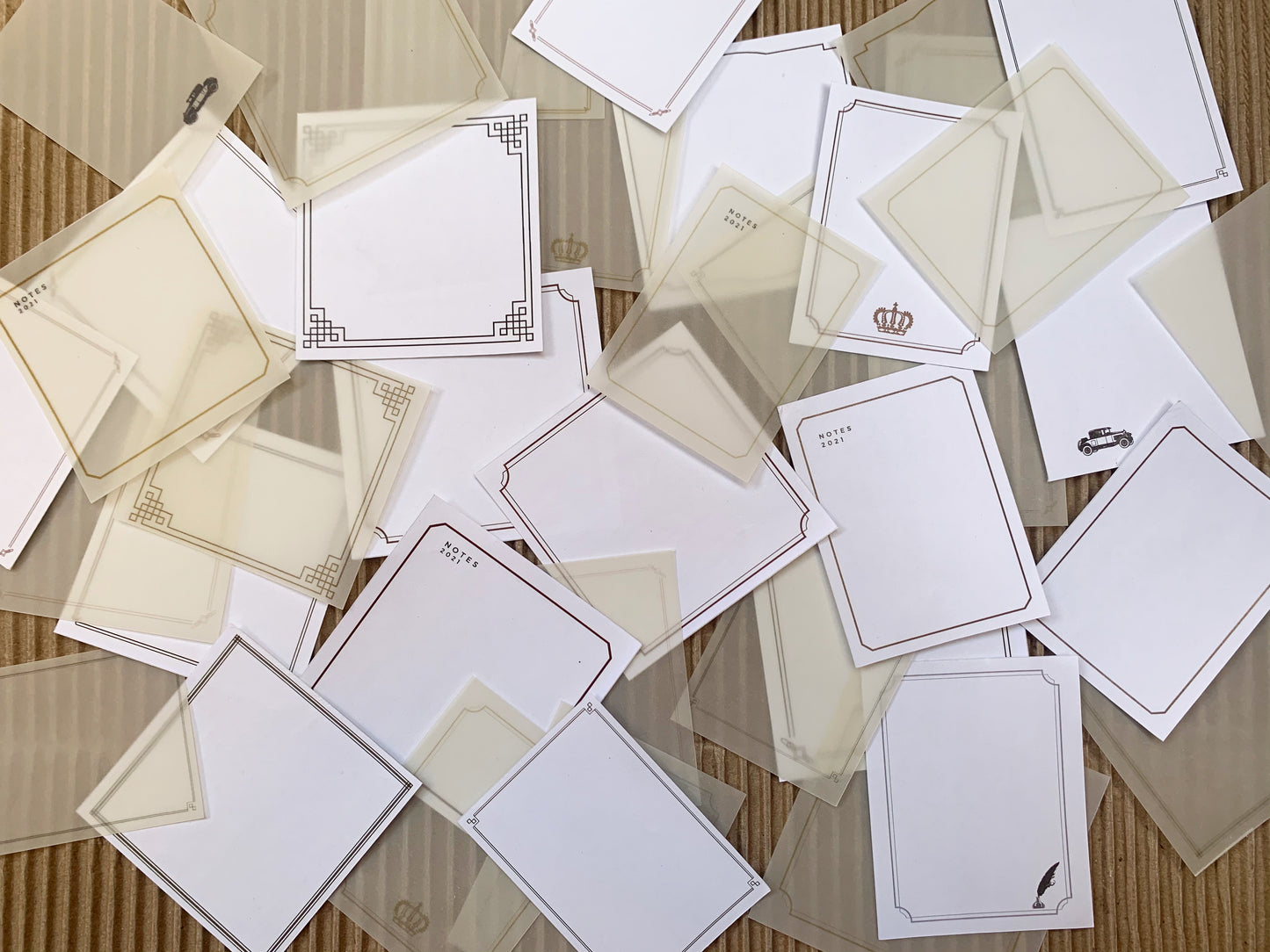 Vintage Memo Stickers