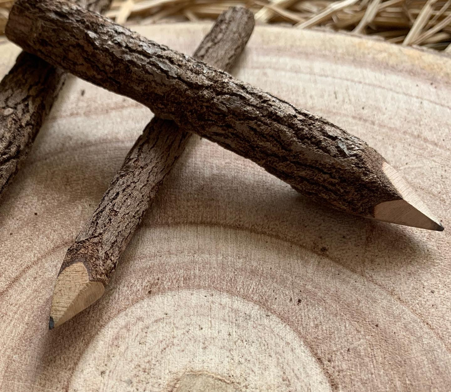 Vintage Wooden Pencil - Big