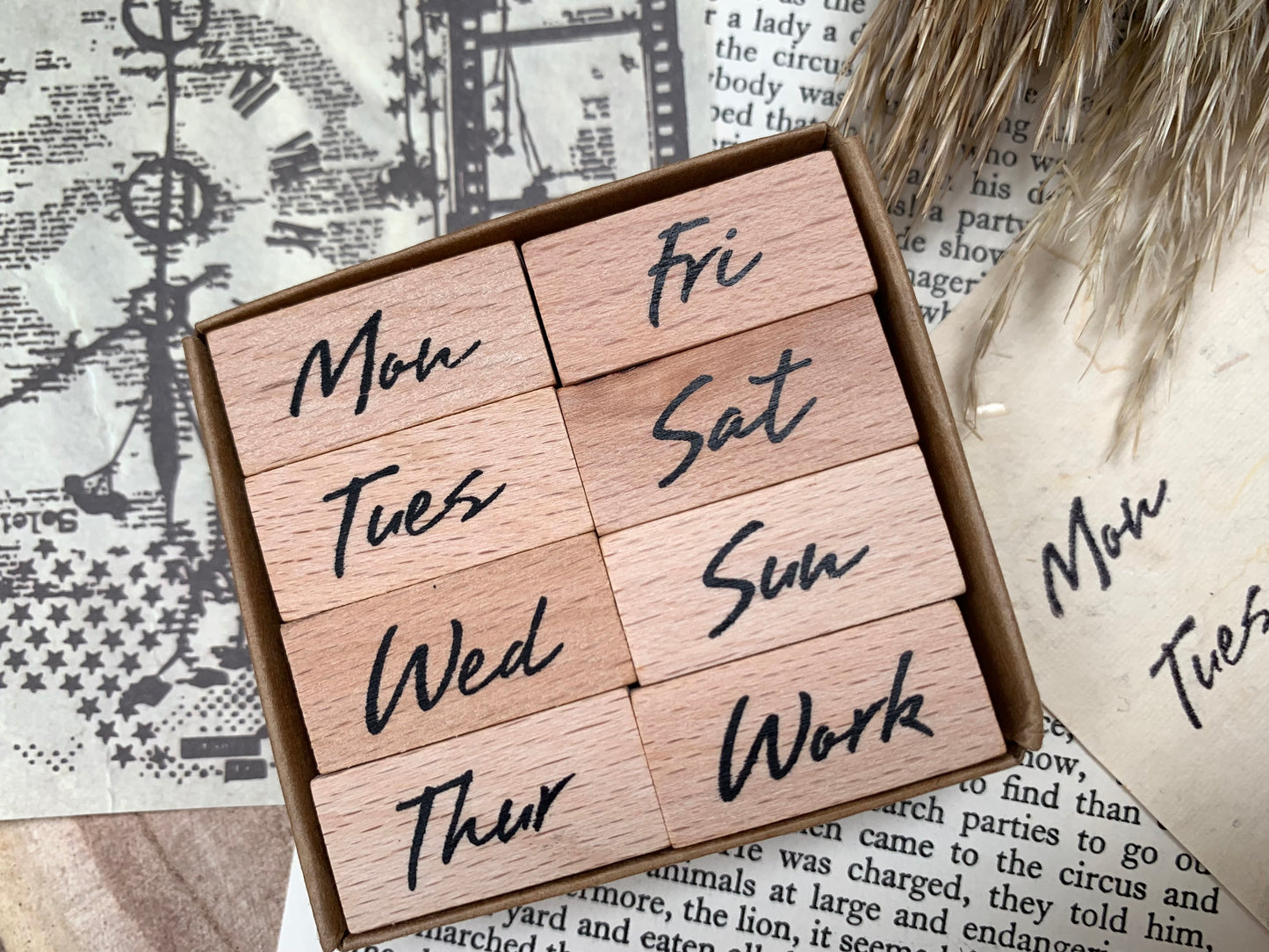 Weekdays Stamp Set