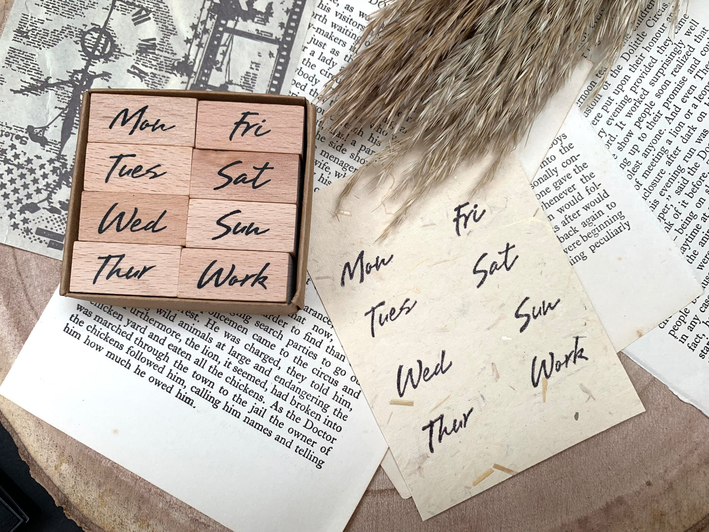 Weekdays Stamp Set