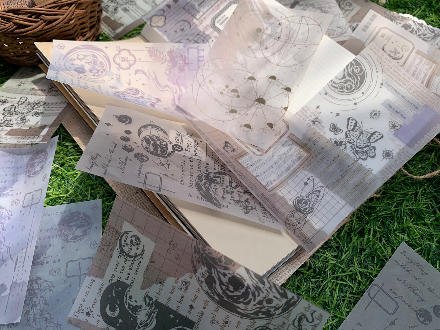 Cosmic Vellum Paper Set