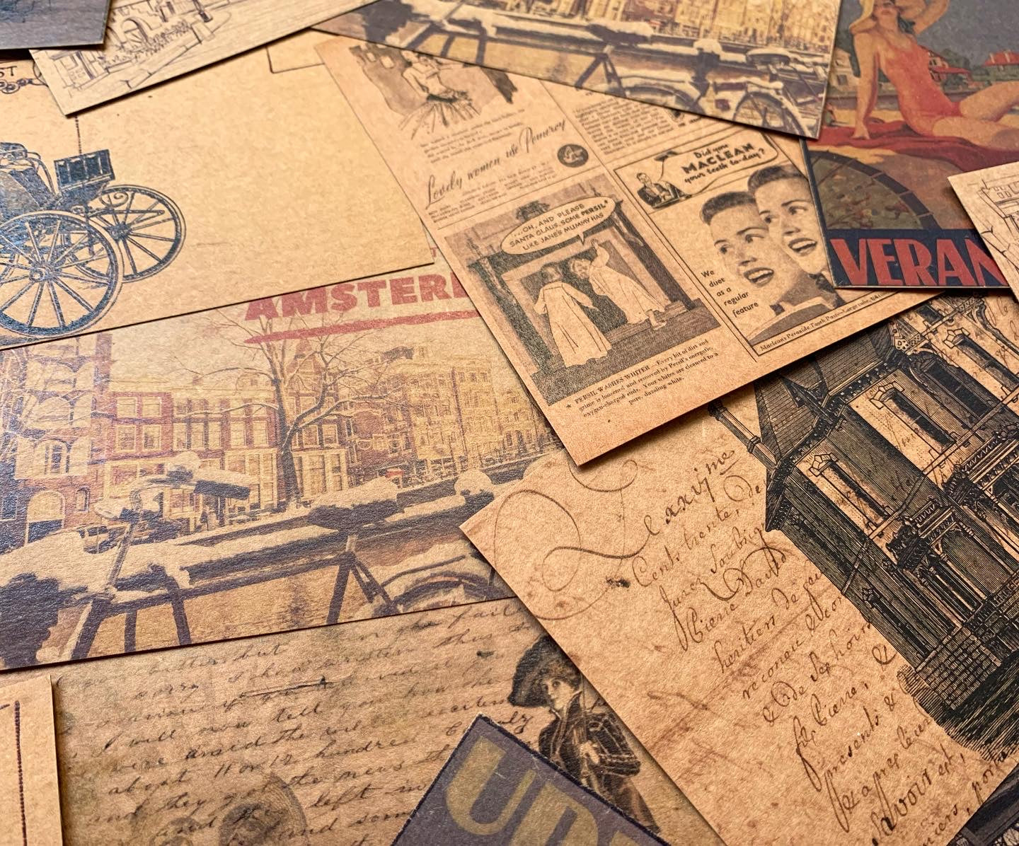 Vintage Postcard Set of 10