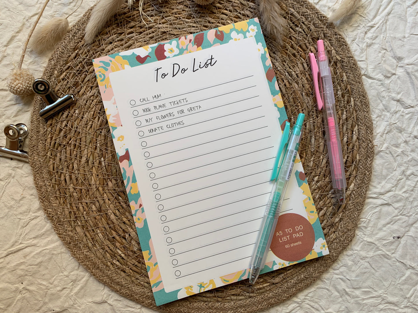 To-Do Note Pad