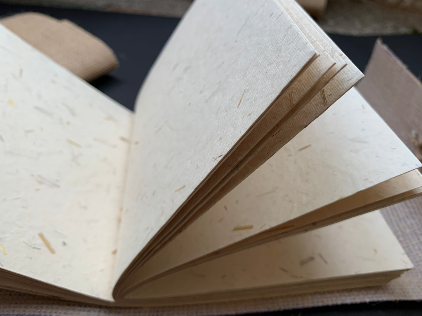 Square Handmade Paper Journal