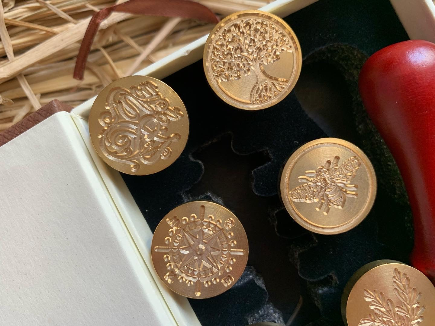Wax seal stamp kit