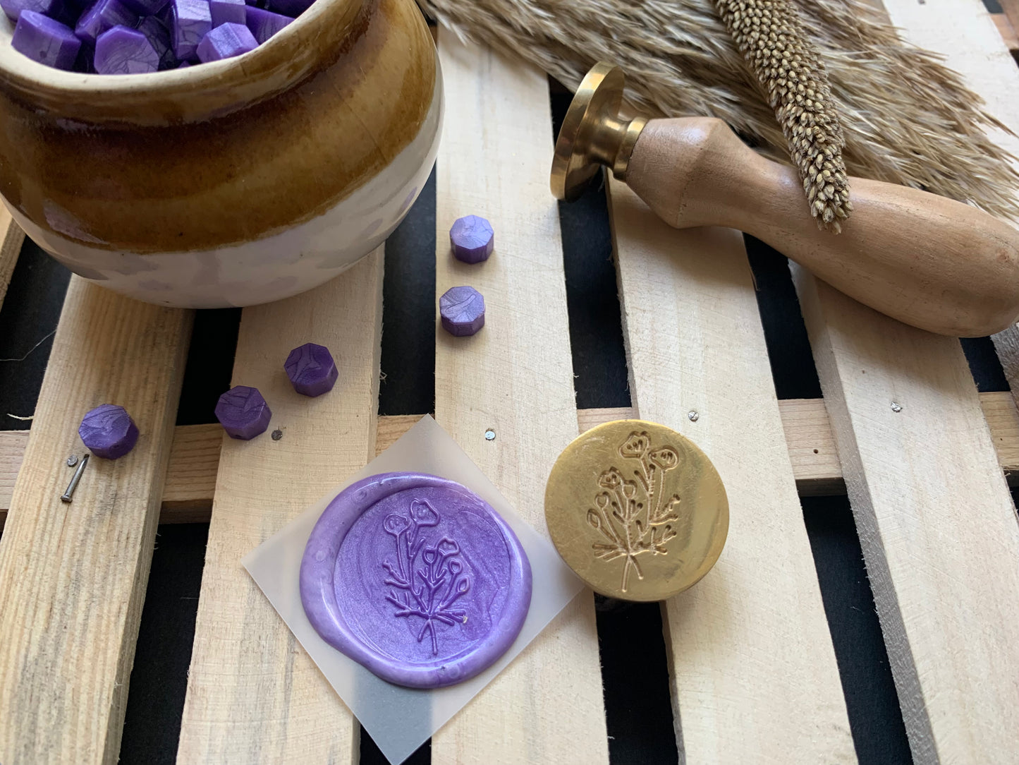 Wax Seal Stamp - Fern