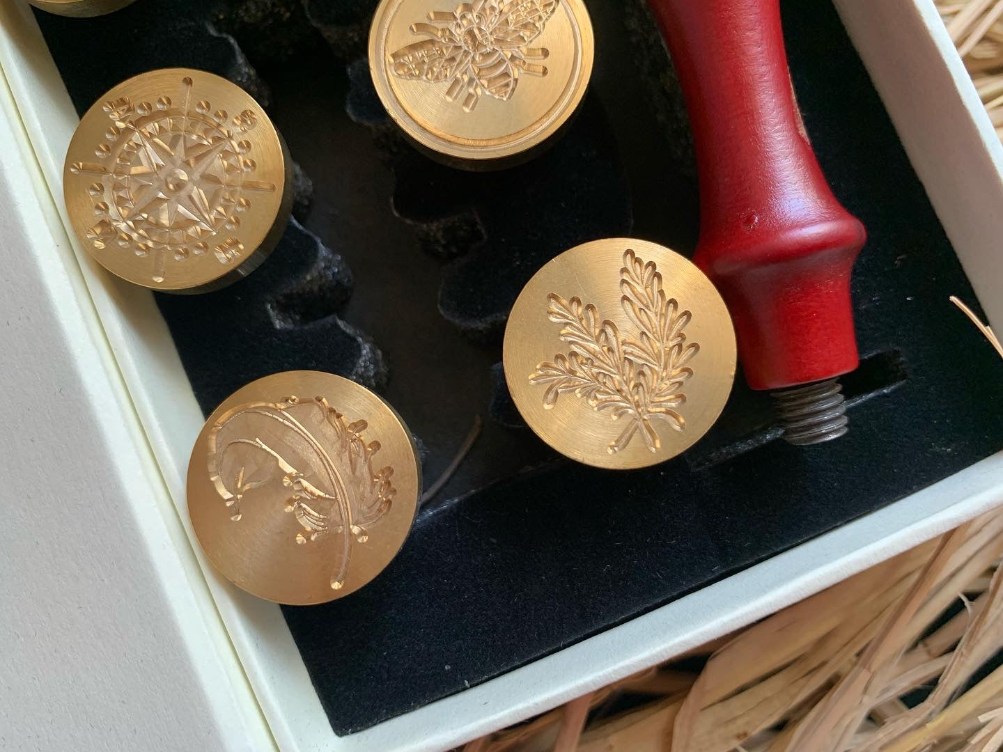 Wax seal stamp kit