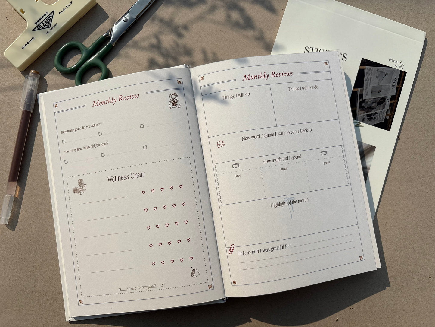 2026 Aesthetic Planner