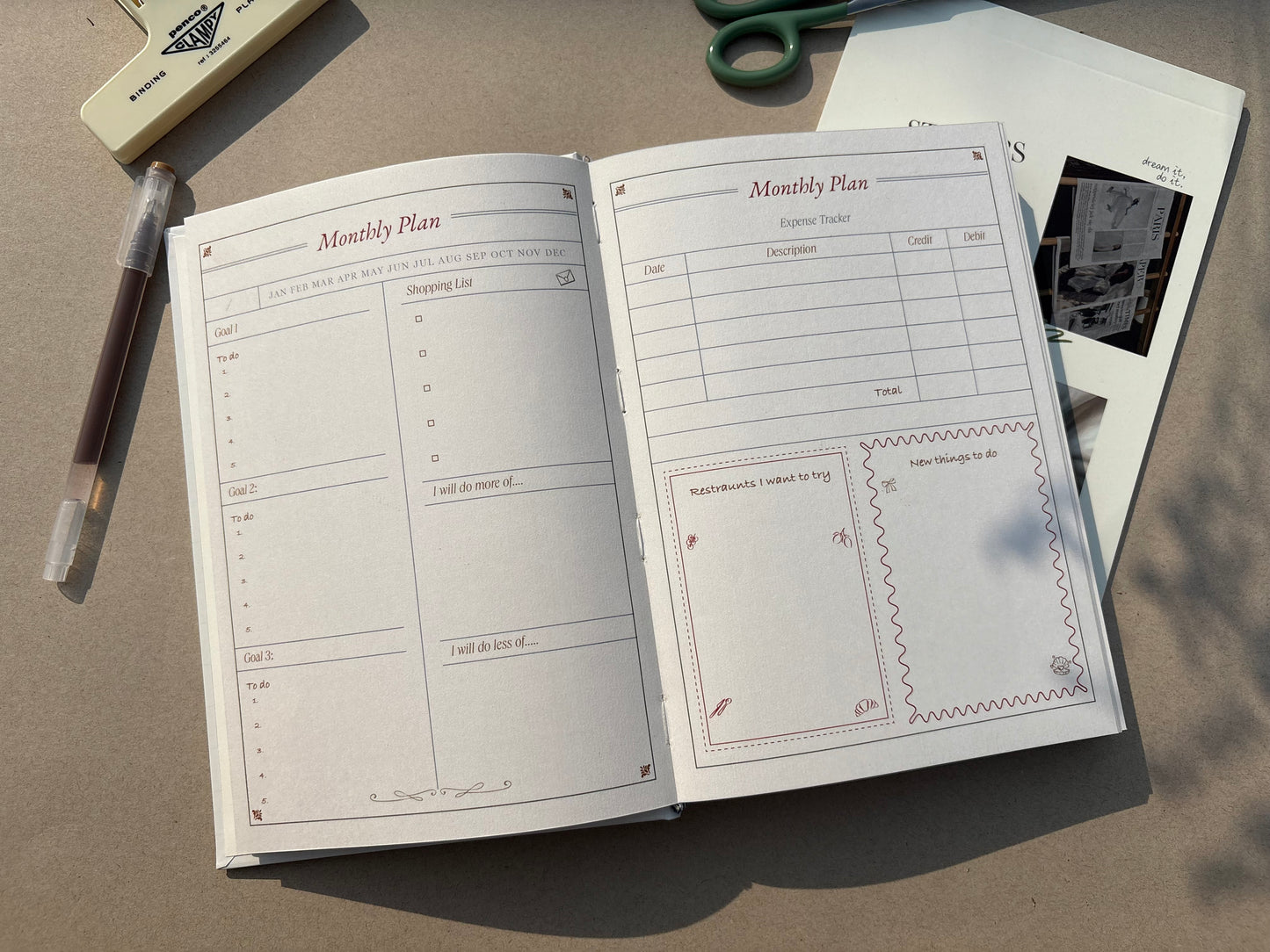 2026 Aesthetic Planner