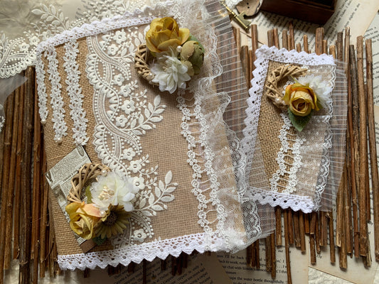 Lace Journal + Bookmark 5