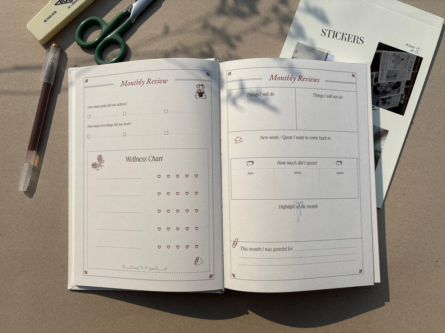 2026 Aesthetic Planner