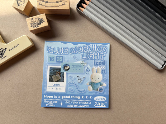 Cool Stickers Booklet - Blue