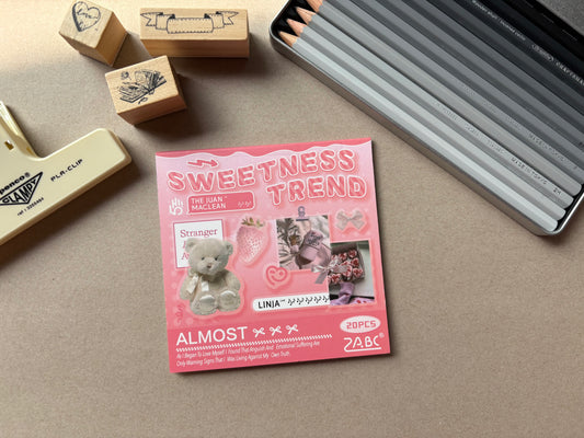 Cool Stickers Booklet - Pink