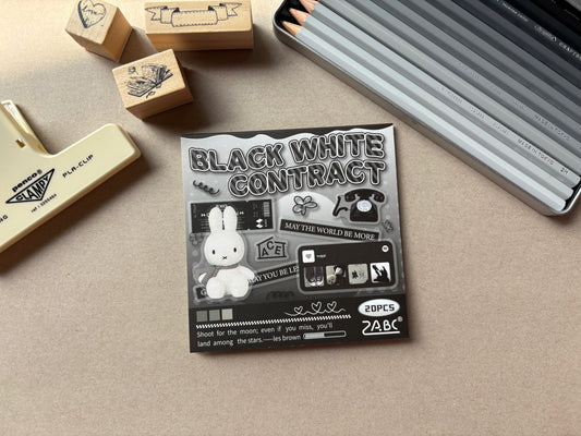 Cool Stickers Booklet - Black