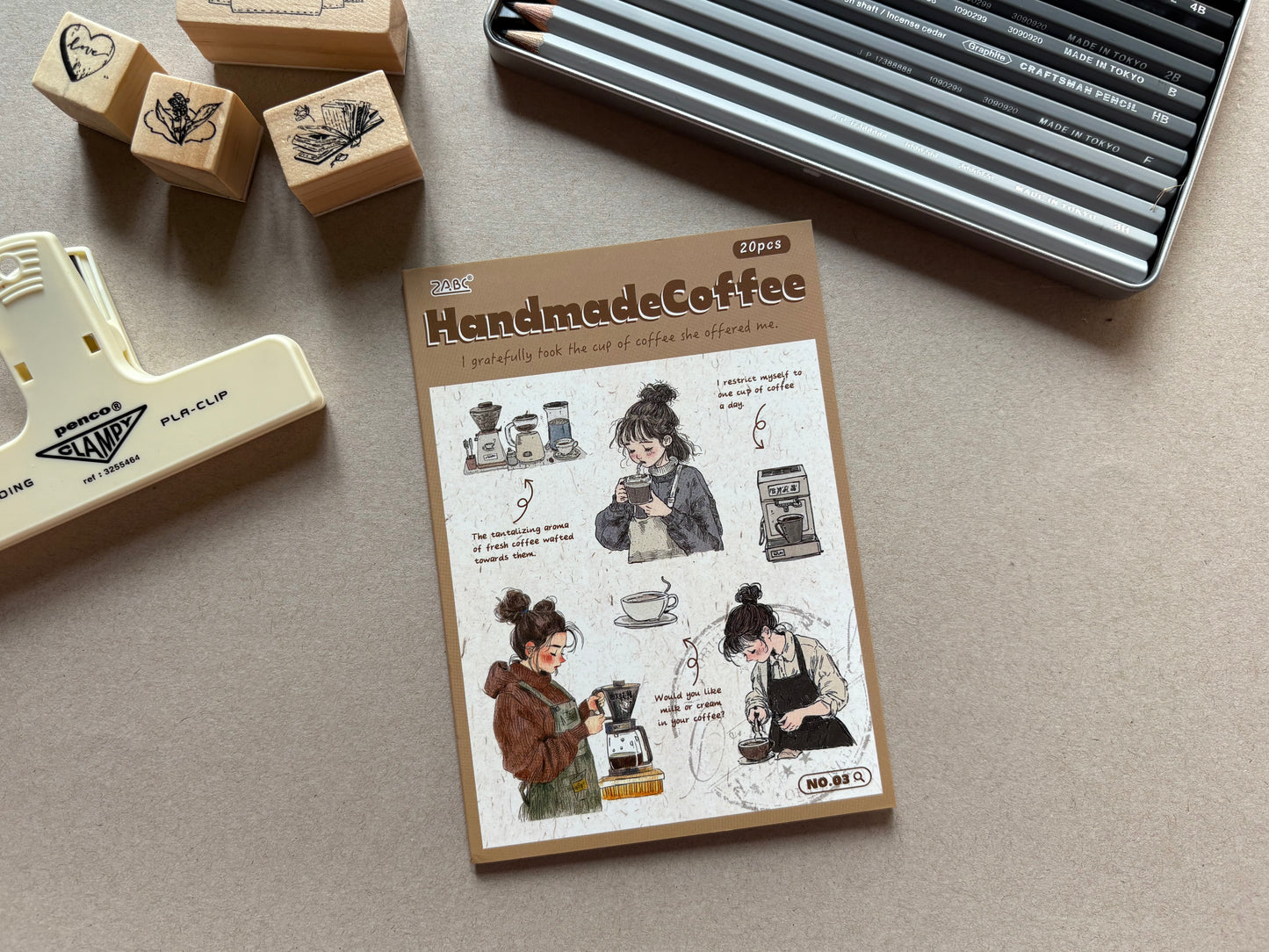 Cute Girl Book - Beige