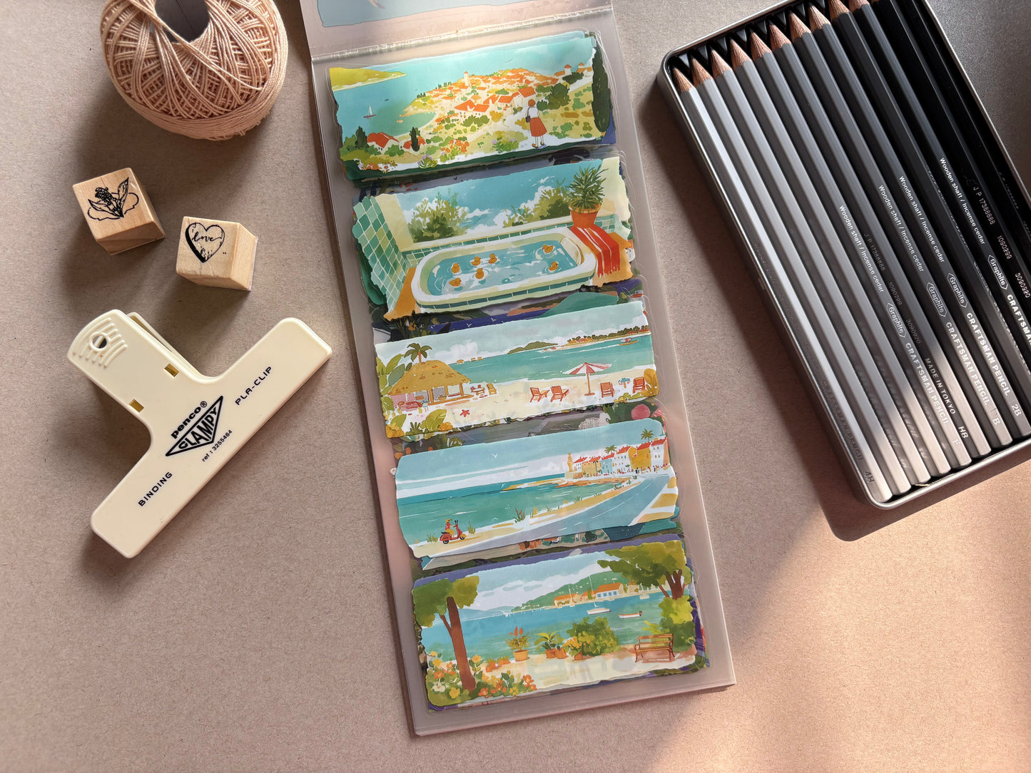 Long Travel Booklet - Ocean