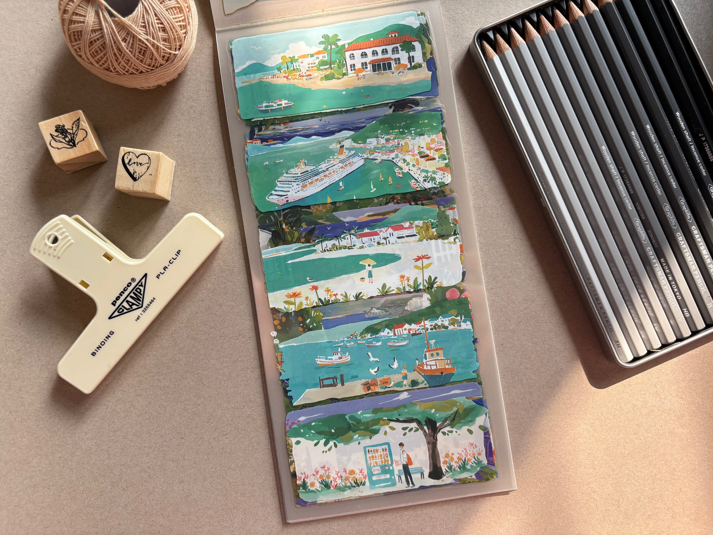 Long Travel Booklet - Ocean