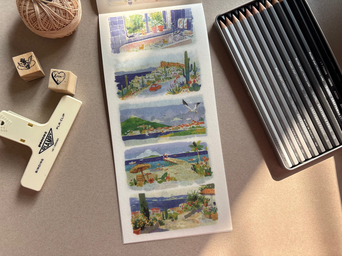 Long Travel Booklet - Ocean