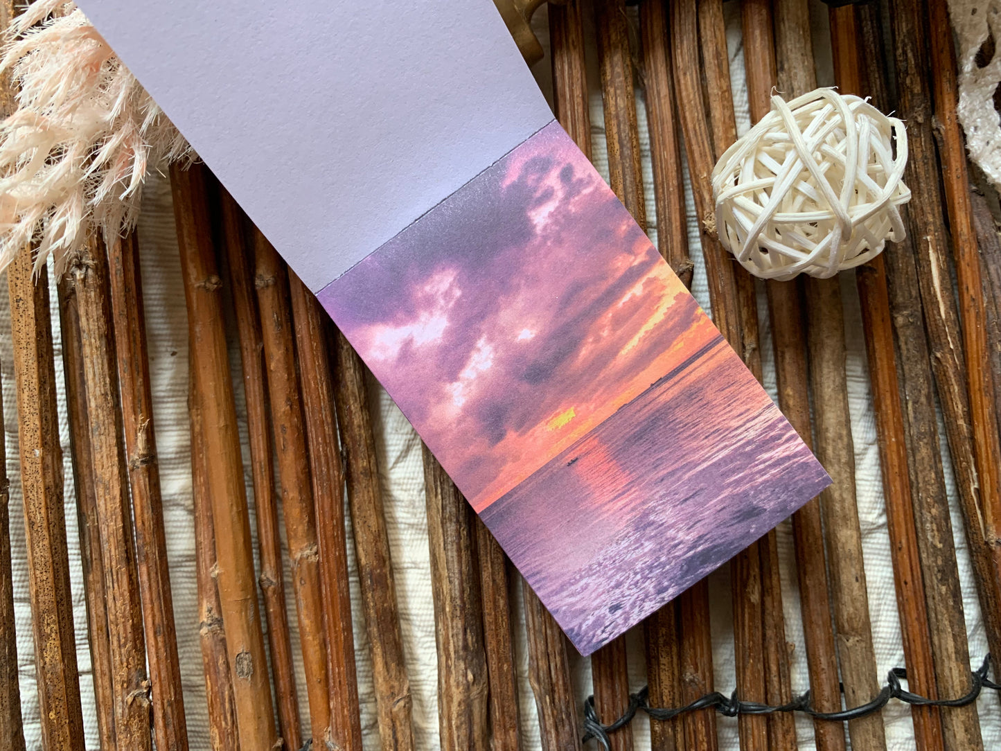 Mini Nature Sticker Booklet - Purple