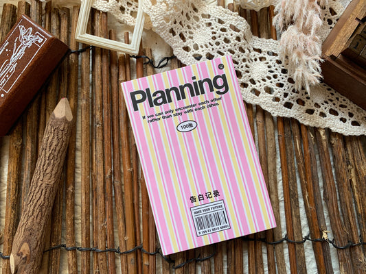 Planning Booklet